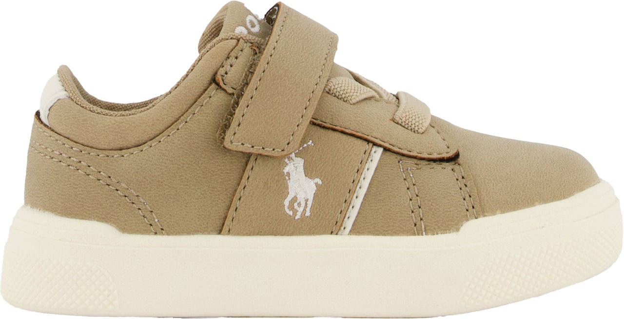 Ralph Lauren Ralph Lauren Frazier Jongens Sneakers In Licht Beige Beige
