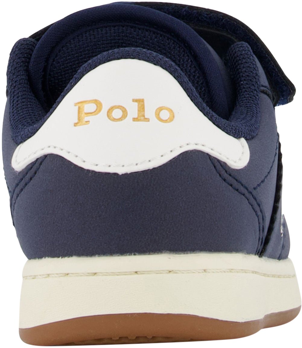 Ralph Lauren Ralph Lauren Knollan Ps Jongens Sneakers In Navy Blauw