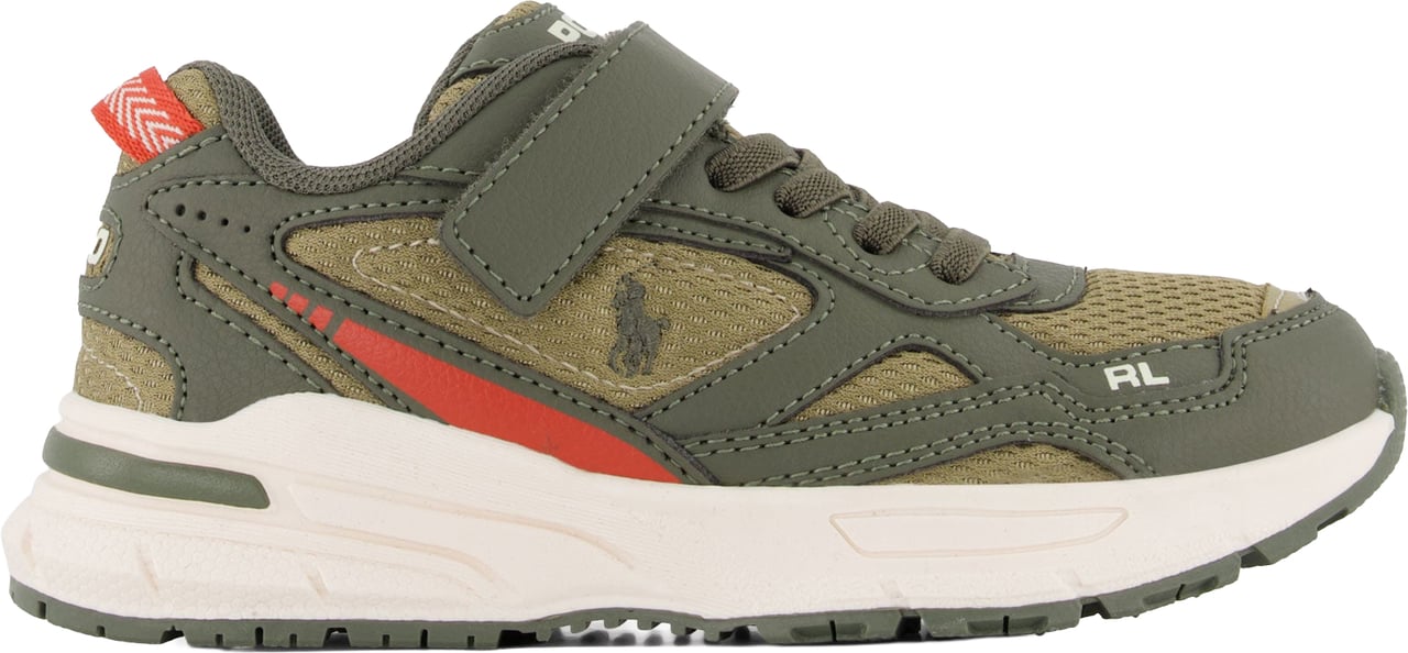 Ralph Lauren Jongens Sneakers In Army Groen