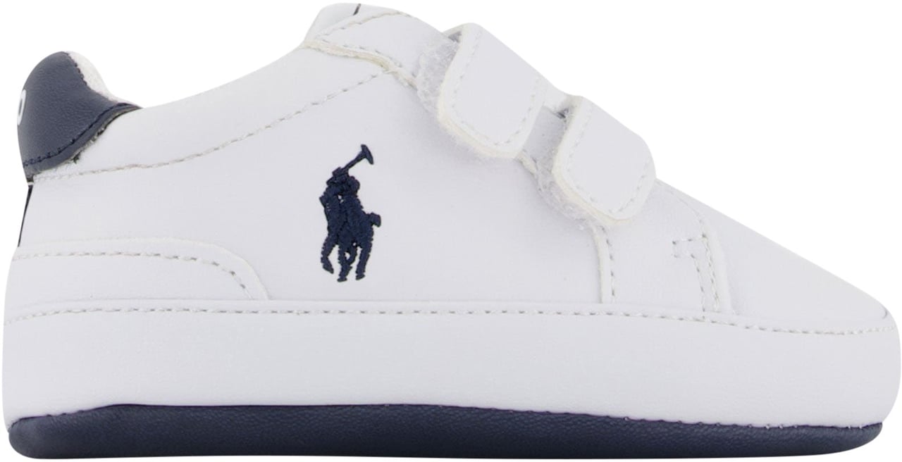 Ralph Lauren Ralph Lauren Heritage Court Ii Baby Jongens Sneakers In Wit Wit