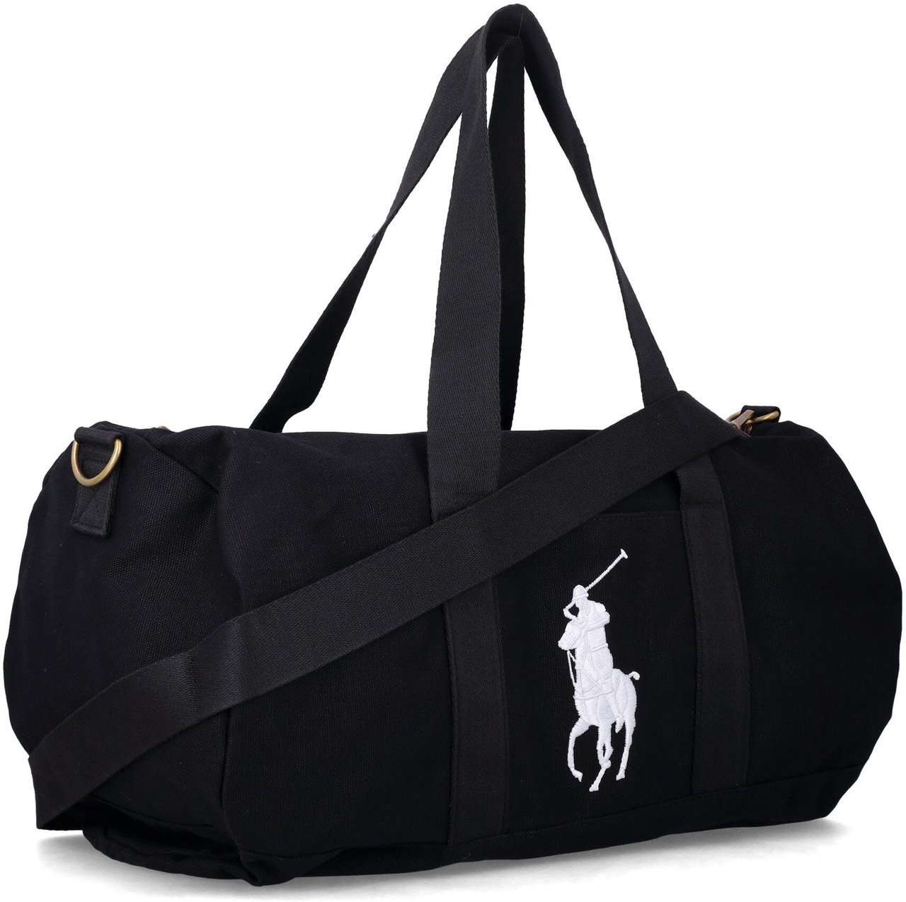 Ralph Lauren Sportbag Logo Nero Zwart