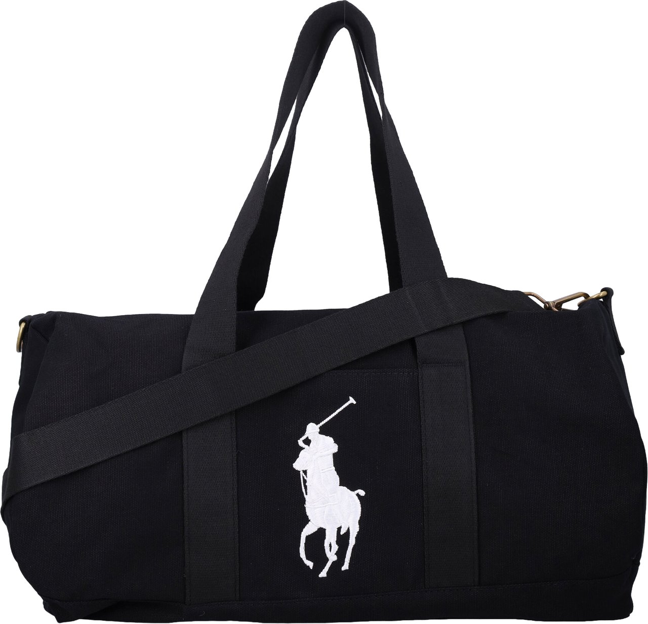 Ralph Lauren Sportbag Logo Nero Zwart