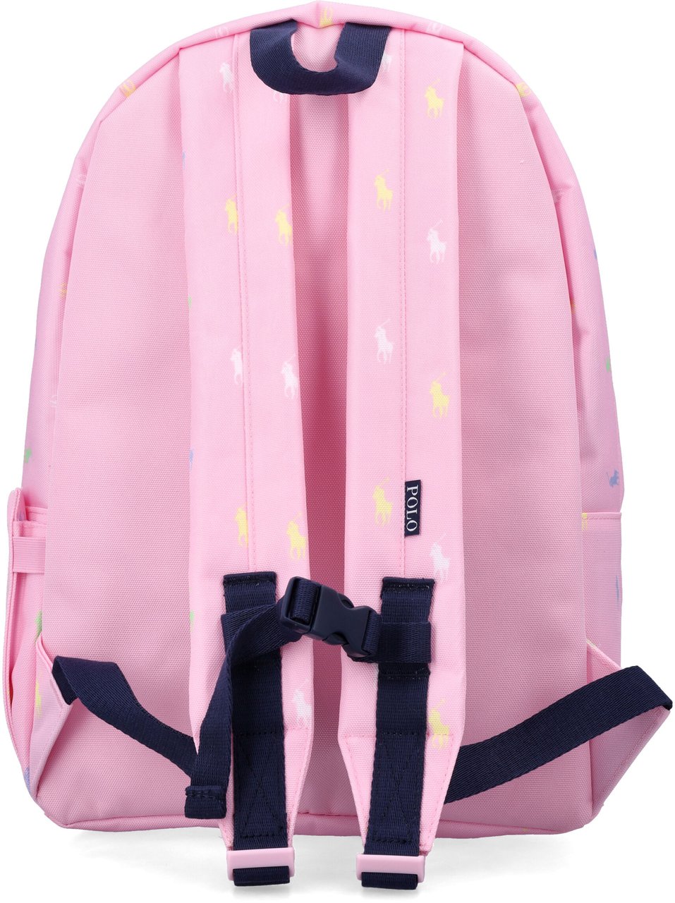 Ralph Lauren Allover Multi Pony Backpack Rosa Roze
