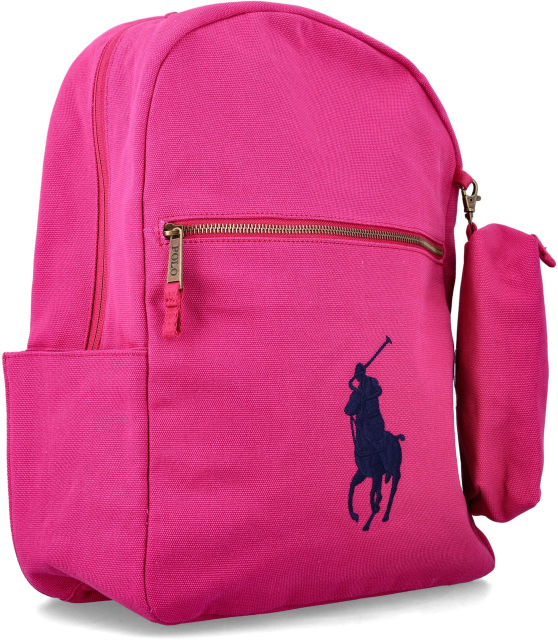 Ralph Lauren Canvas Scholl Backpack+Acc Rosa Roze
