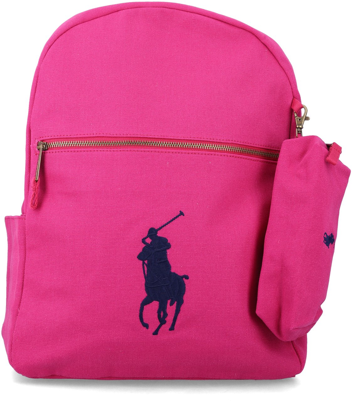 Ralph Lauren Canvas Scholl Backpack+Acc Rosa Roze