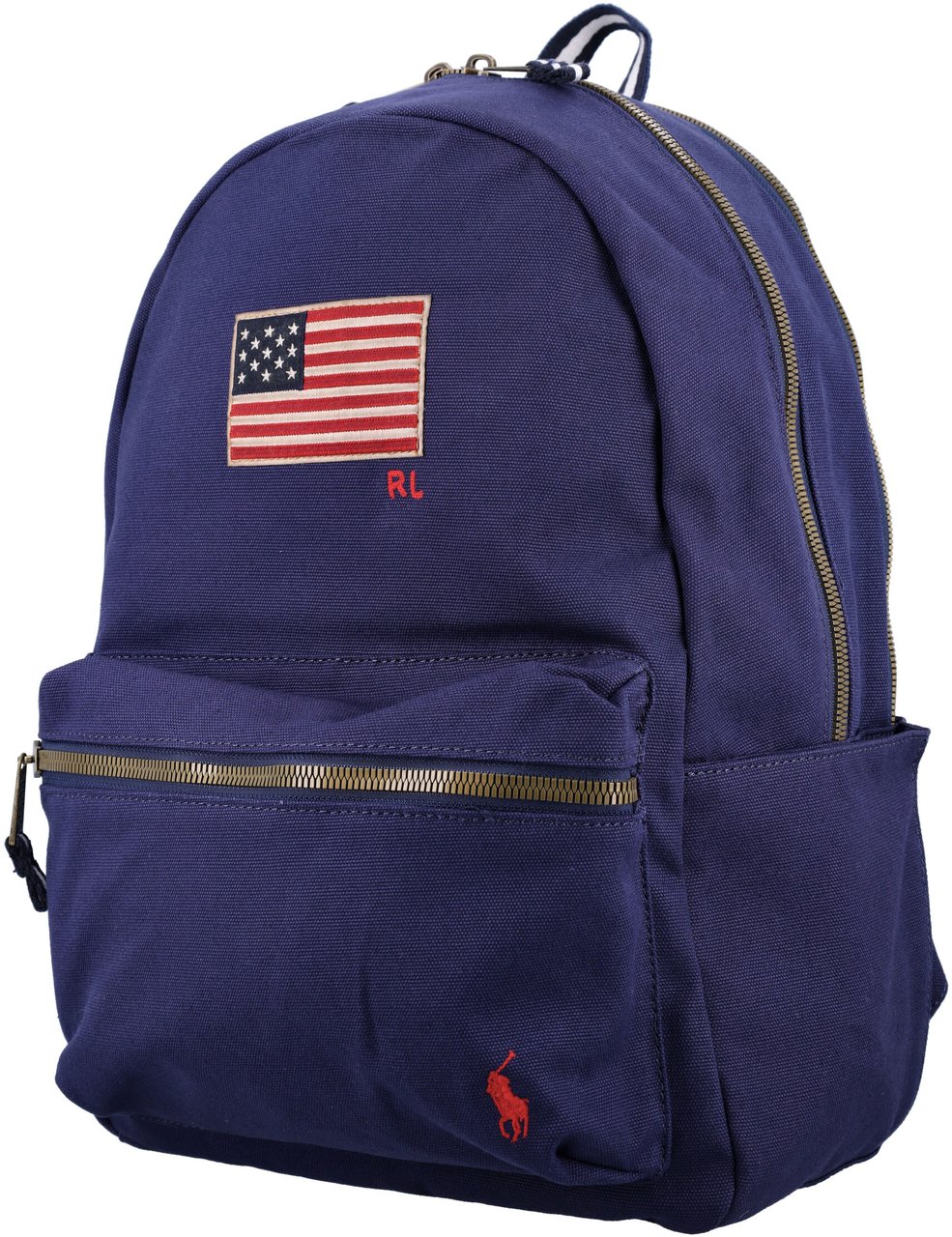 Ralph Lauren American Flag Backpack Blu Blauw