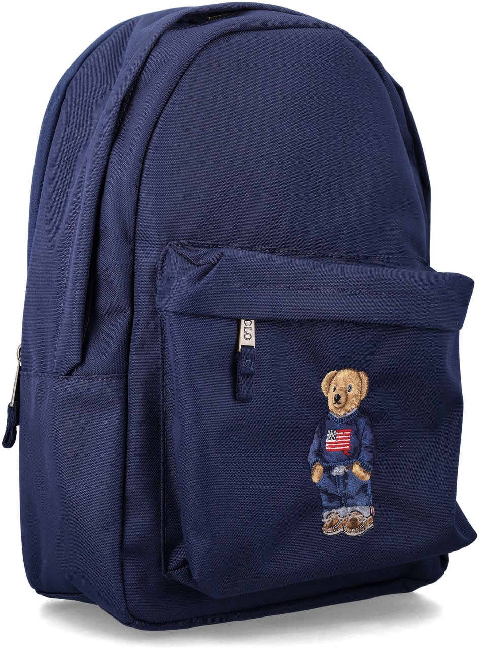 Ralph Lauren Bear Backpack Blu Blauw