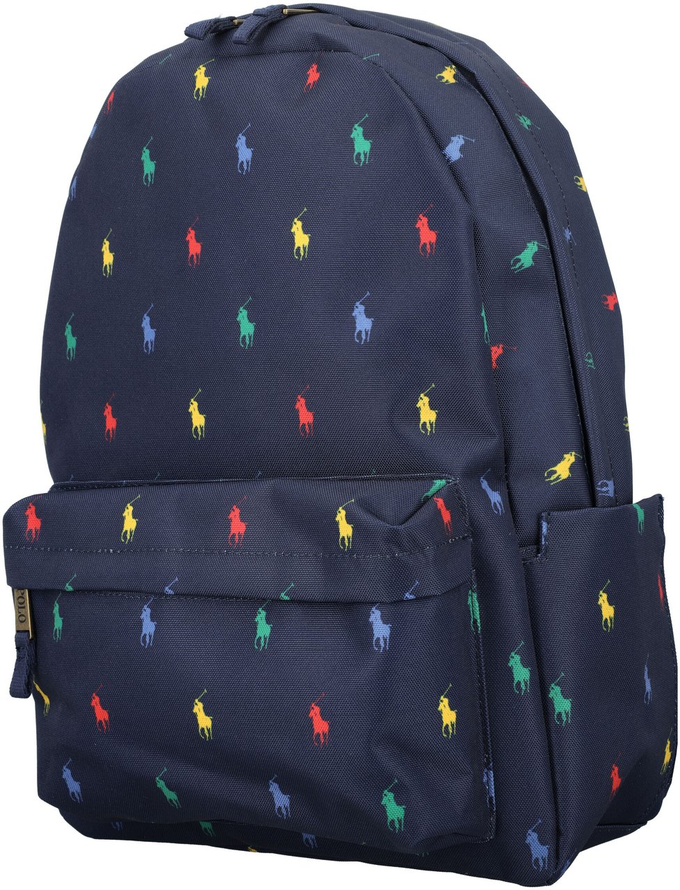 Ralph Lauren Allover Multi Pony Backpack Blu Blauw