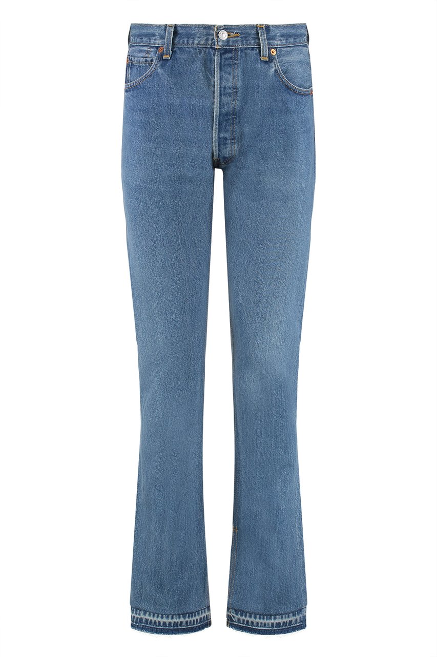 Re-Done Re/Done X Levis - High-rise skinny-fit jeans Blauw
