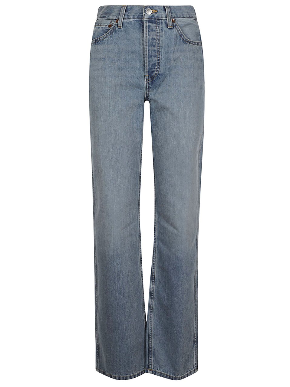 Re-Done 90s High Rise Loose Jeans Blauw