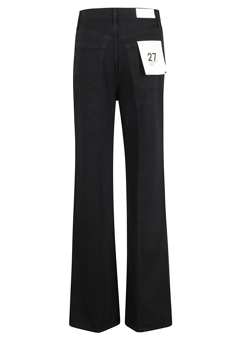 Re-Done Ultra High-Rise Wide-Leg Pants Zwart