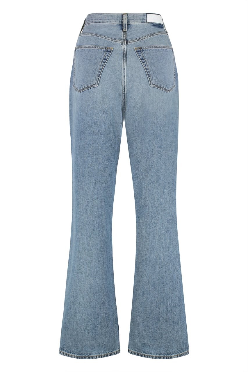 Re-Done Wide-leg jeans Blauw