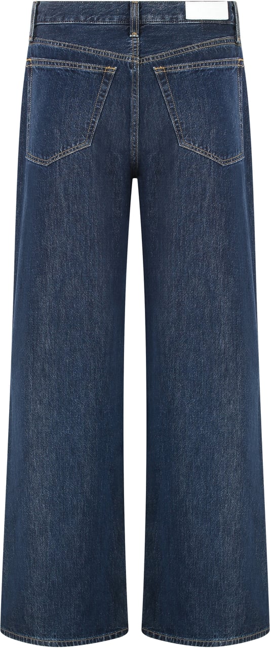 Re-Done Wide-leg jeans Blauw