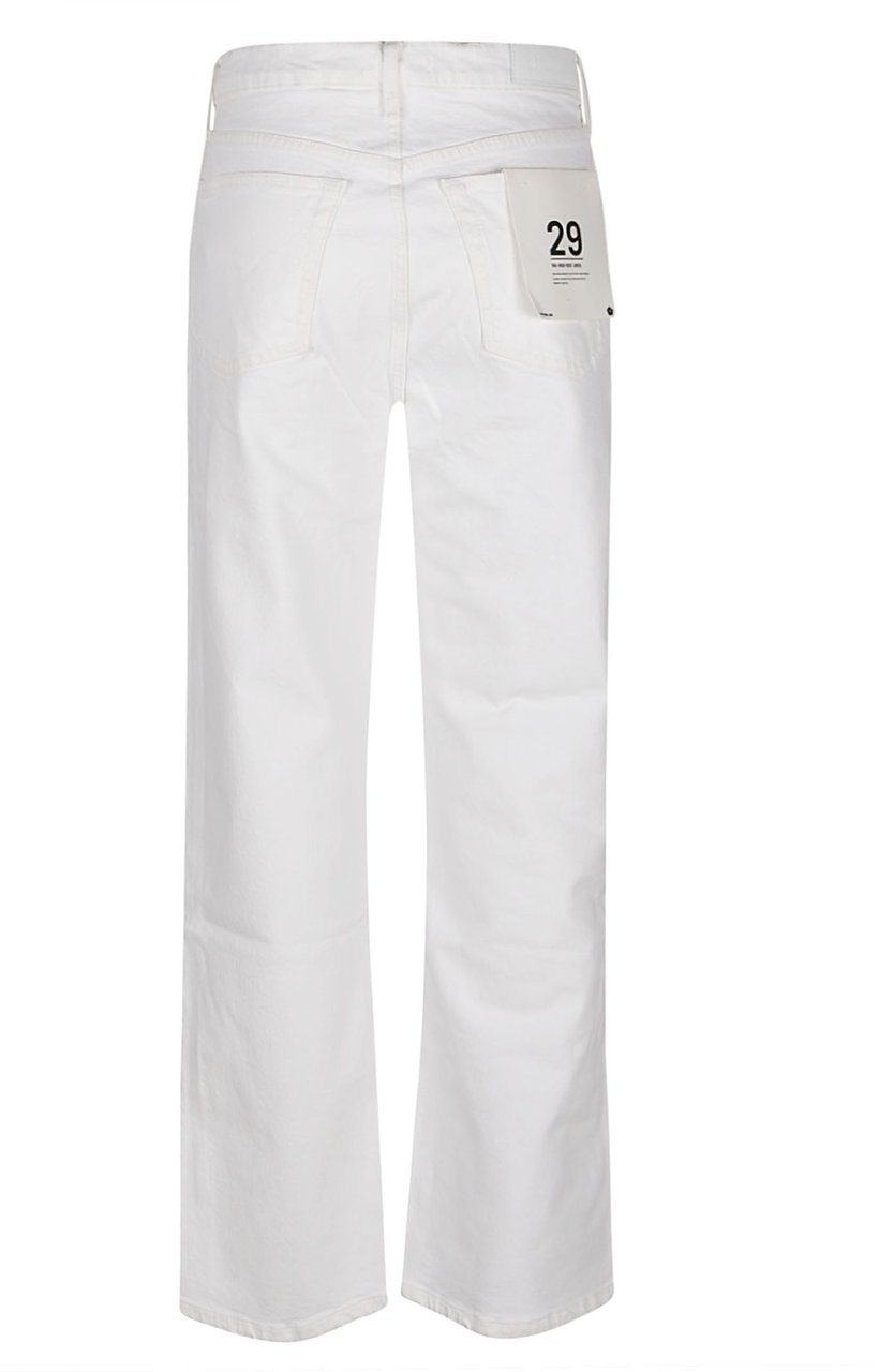 Re-Done 90s High Rise Loose Jeans White Wit