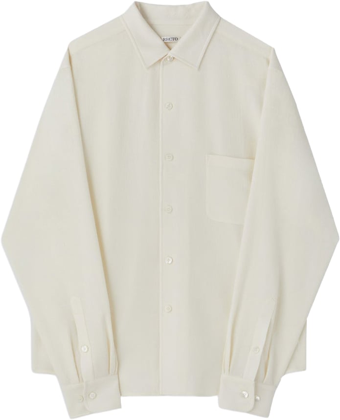 Recto Camicia Alan Resort Bean Ivory Divers