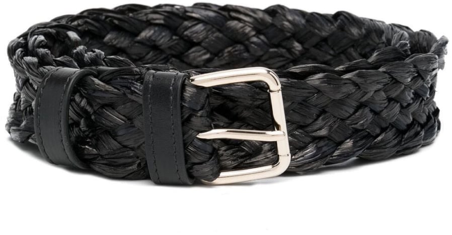 RED Valentino Red V Valentino Woven Belt Zwart