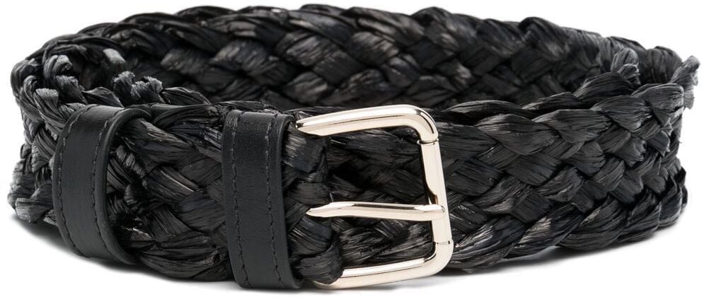 RED Valentino Red V Valentino Woven Belt Zwart