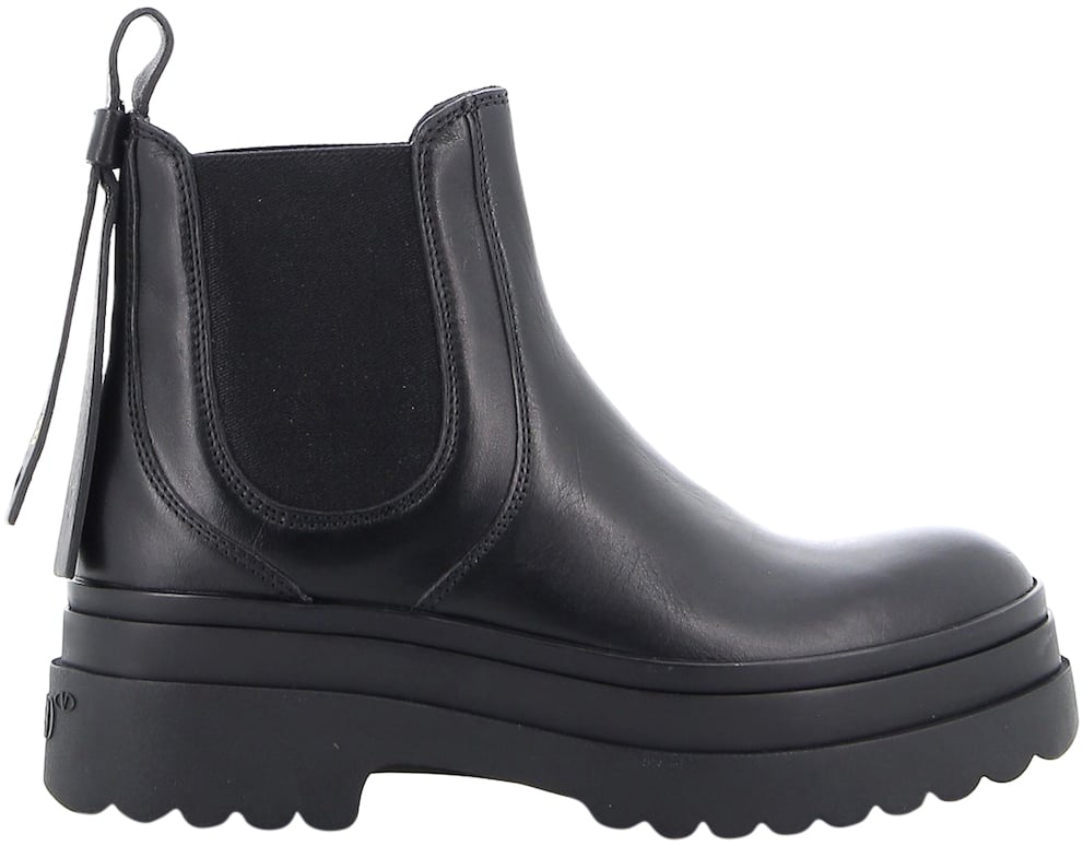 RED Valentino Platform Ankle Boots Zwart