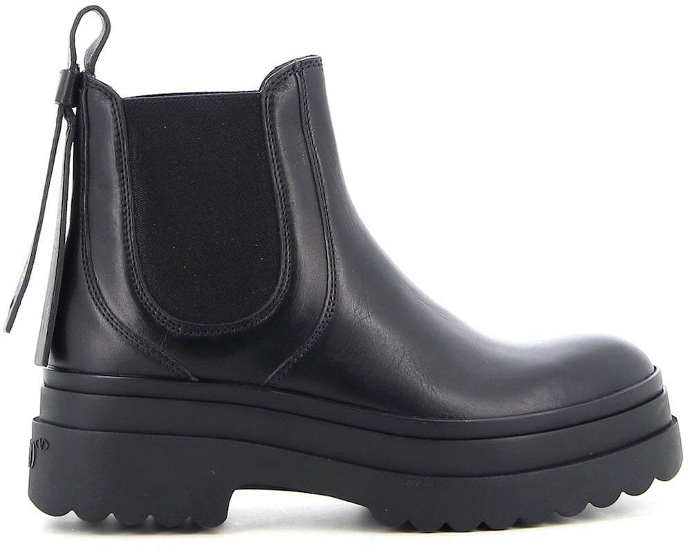 RED Valentino Platform Ankle Boots Zwart