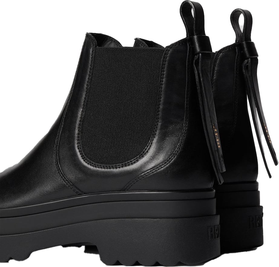RED Valentino Platform Ankle Boots Zwart