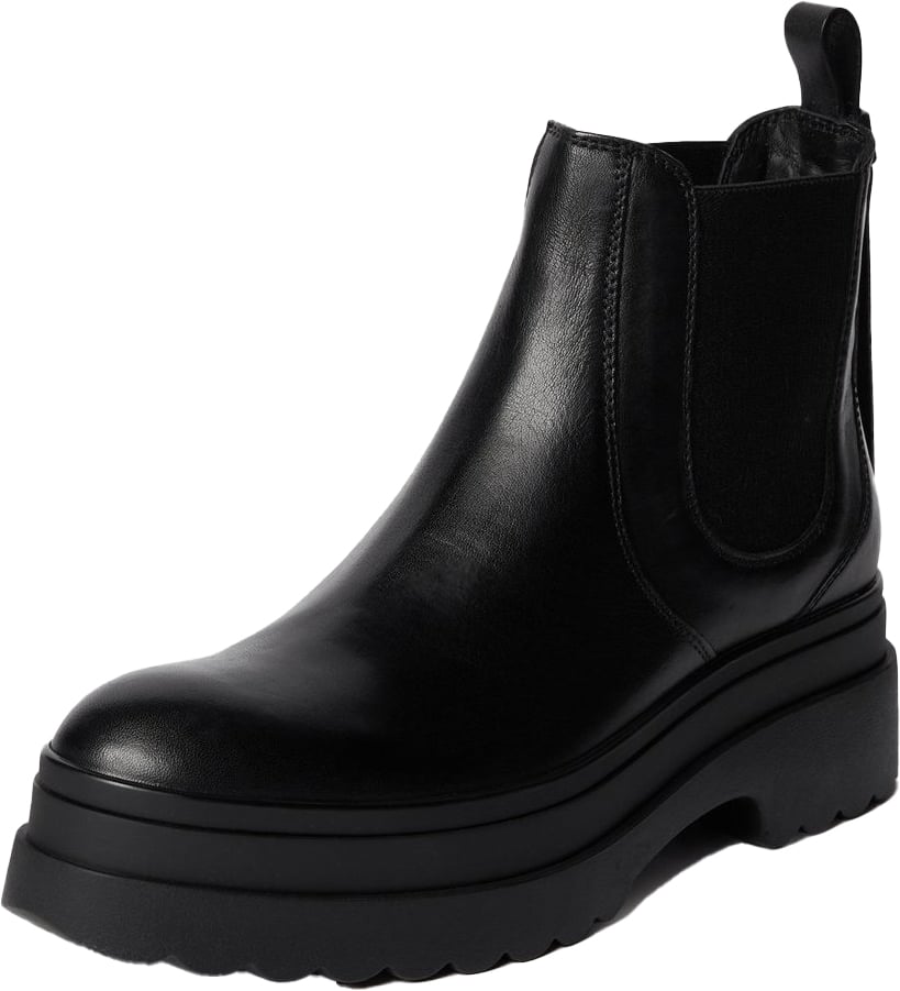 RED Valentino Platform Ankle Boots Zwart
