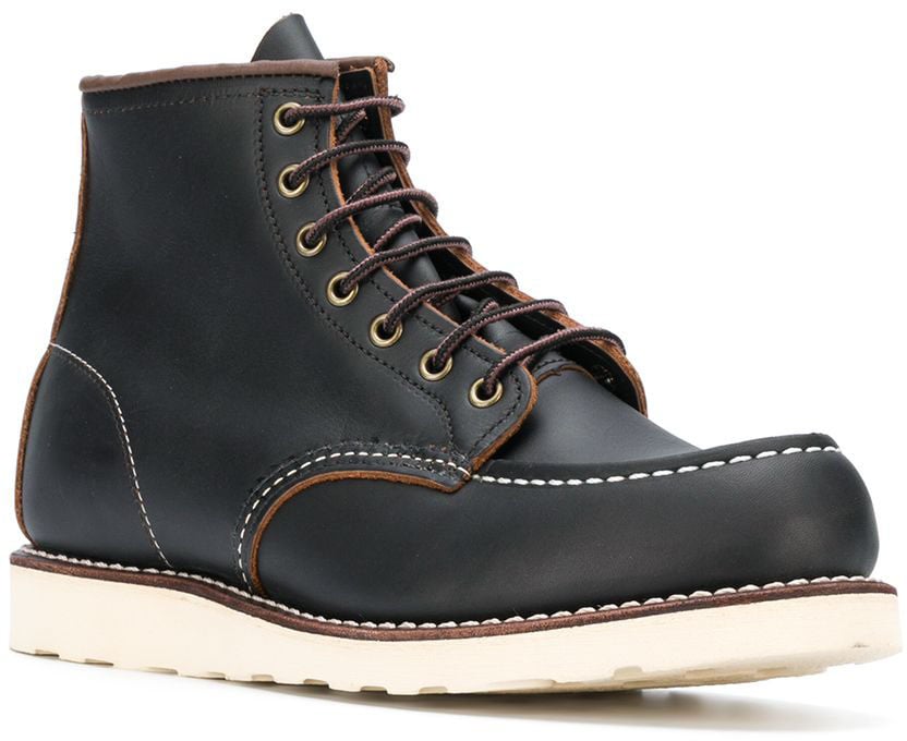 Red Wing Boots Black Donkergrijs