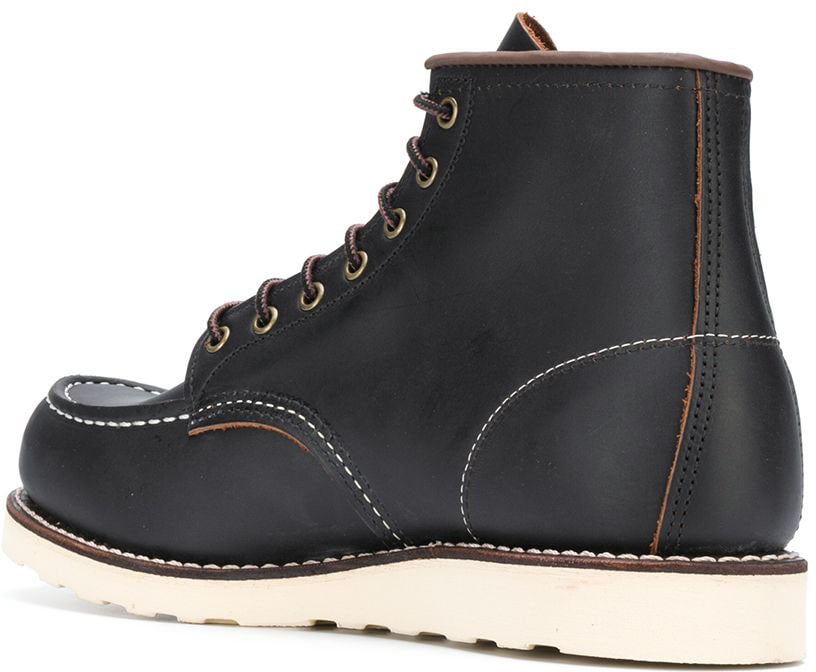 Red Wing Boots Black Donkergrijs