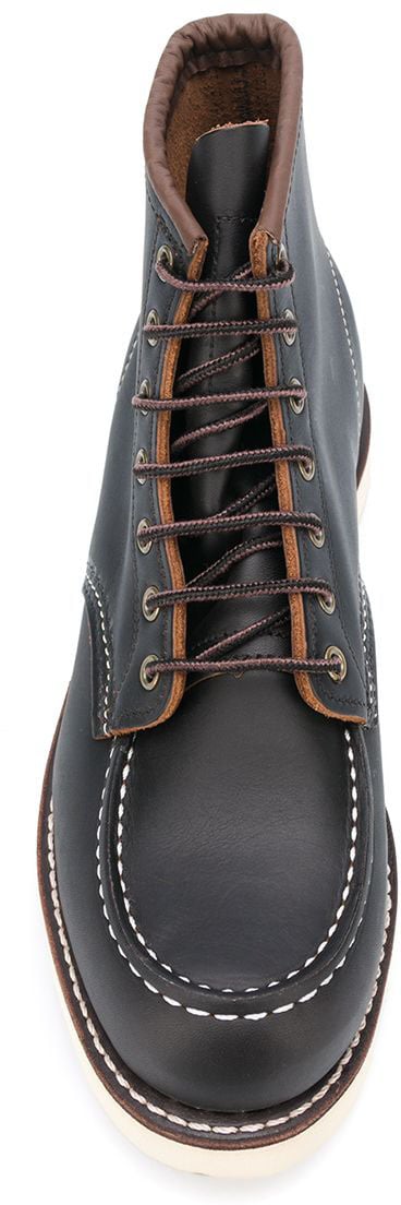 Red Wing Boots Black Donkergrijs