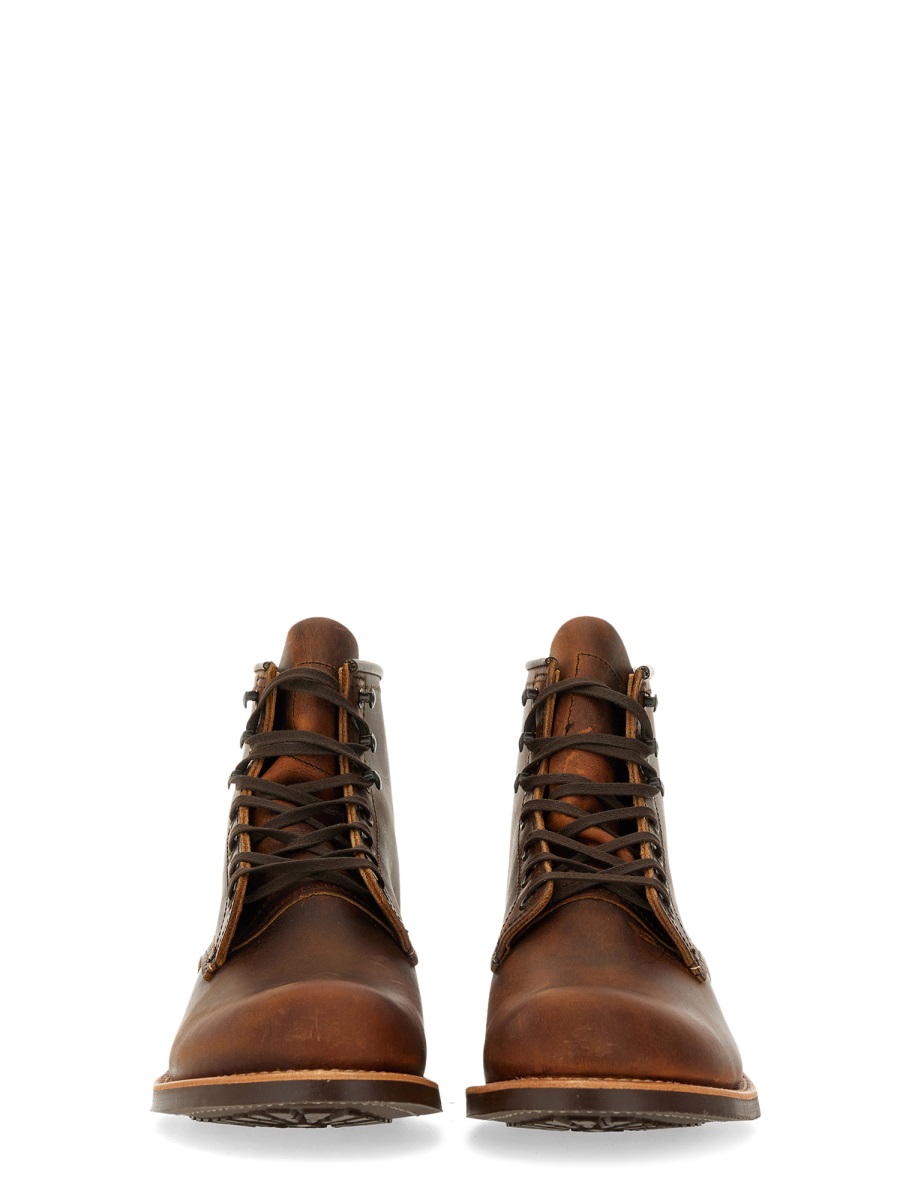 Red Wing Ankle High Robust Boots Zwart