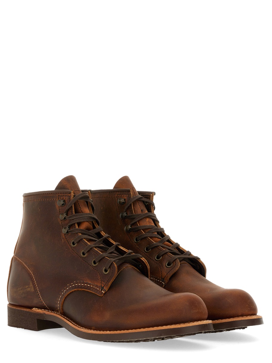 Red Wing Ankle High Robust Boots Zwart