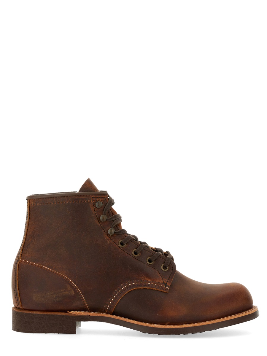Red Wing Ankle High Robust Boots Zwart