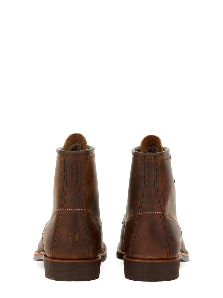 Red Wing Ankle High Robust Boots Zwart
