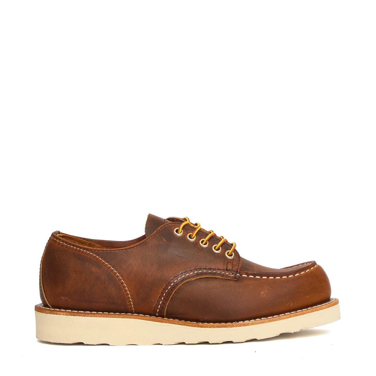 Red Wing Moc Leather Goodyear Traction Shoes Bruin