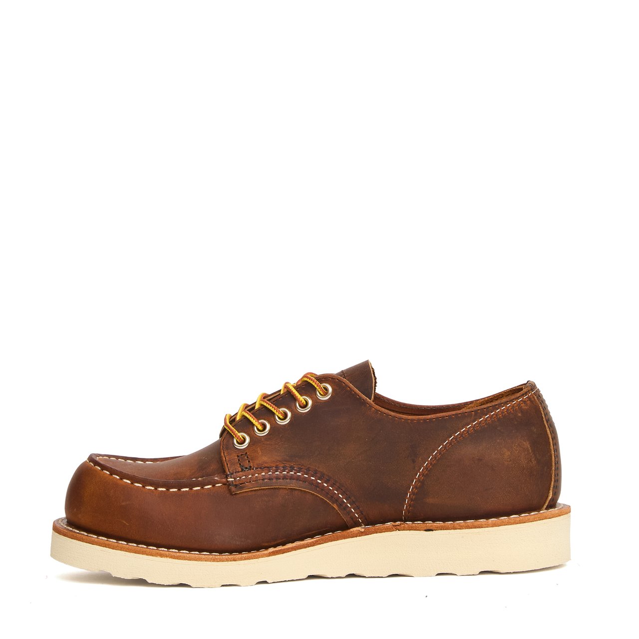 Red Wing Moc Leather Goodyear Traction Shoes Bruin