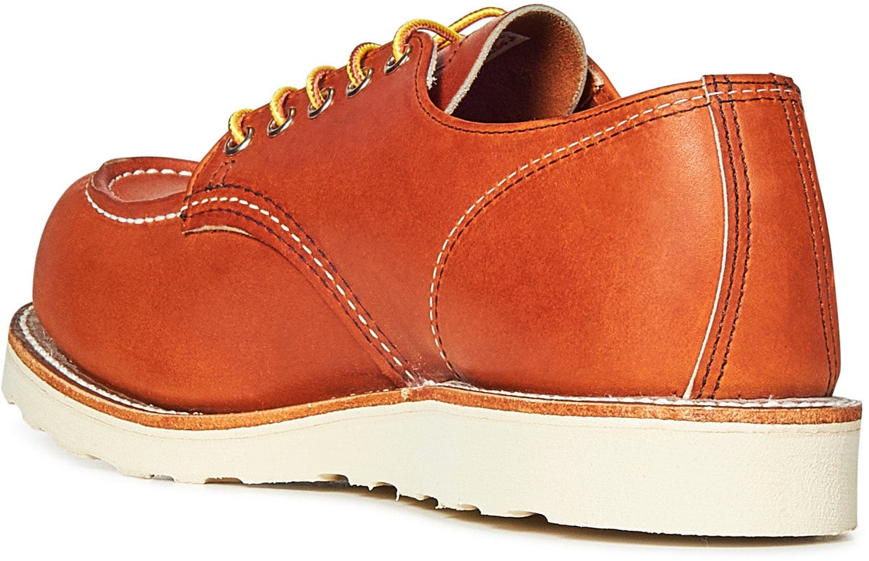 Red Wing Flat Shoes Cognac Beige