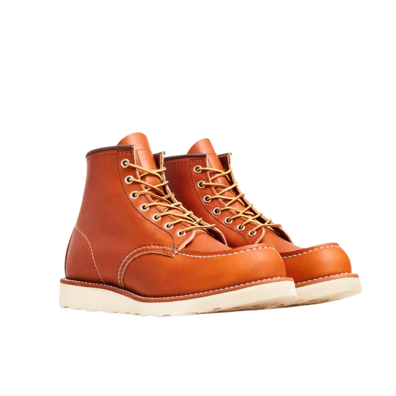 Red Wing Classic Leather Moc Boot Rood