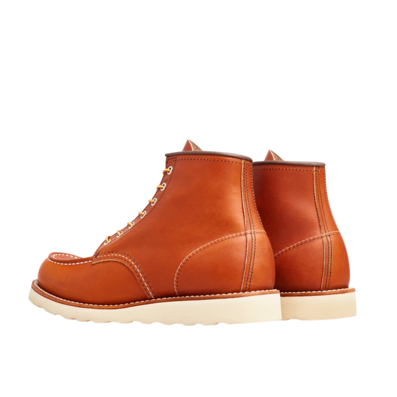 Red Wing Classic Leather Moc Boot Rood