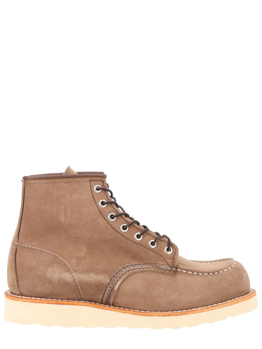 Red Wing Classic Moc Ankle-High Toe Leather Boots Neutraal