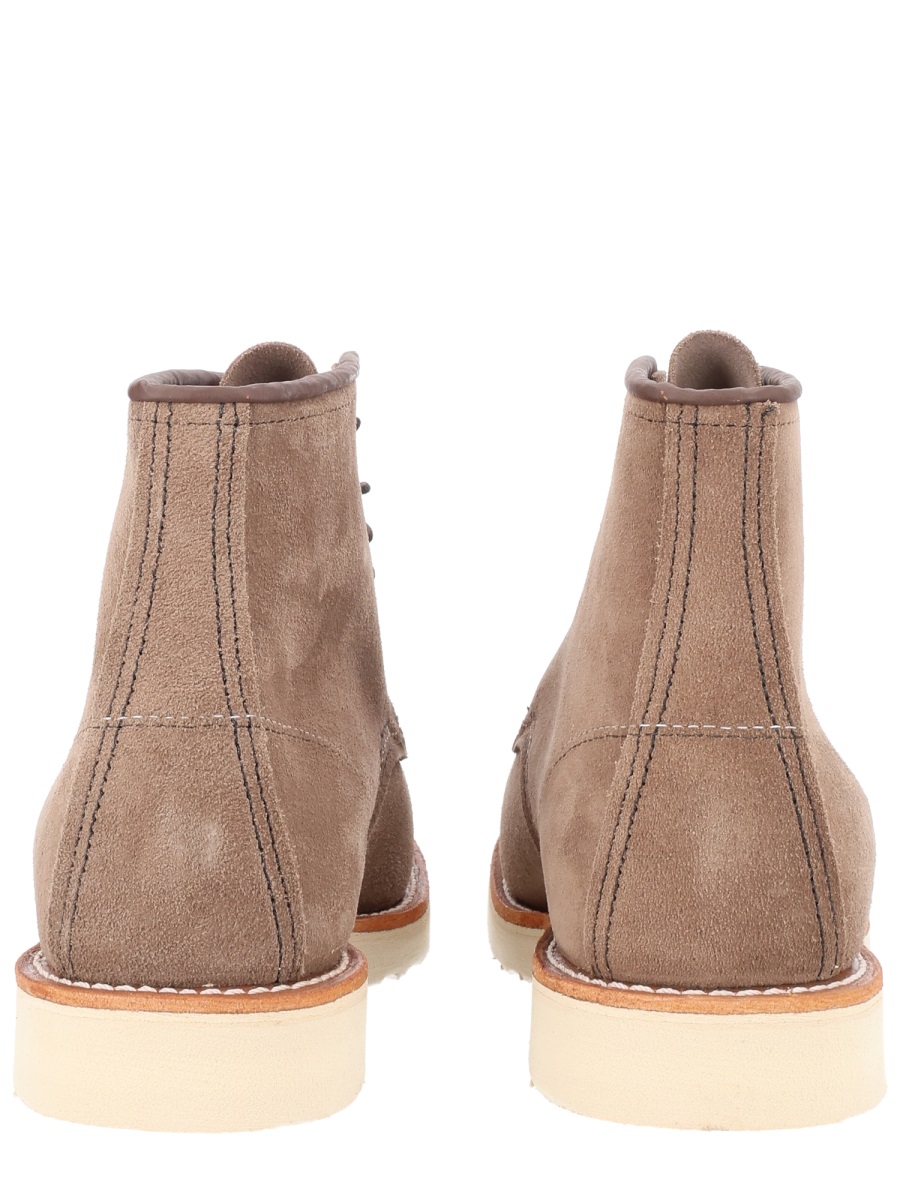Red Wing Classic Moc Ankle-High Toe Leather Boots Neutraal