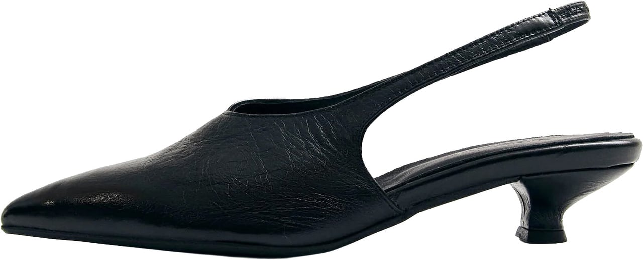Red Wing Mules Eros Leather Nero Zwart