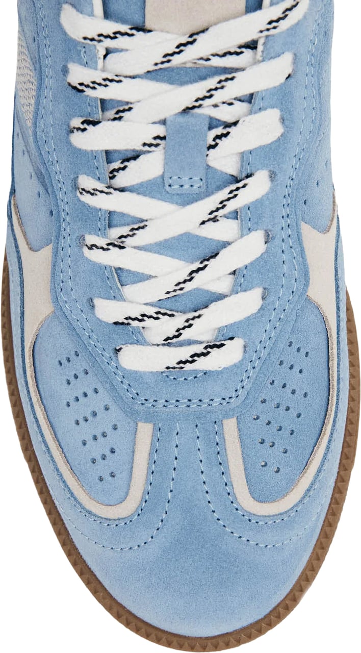 Red Wing Sneeakers Tb.490 Rife Cornflower Cream Leather Blue Blauw