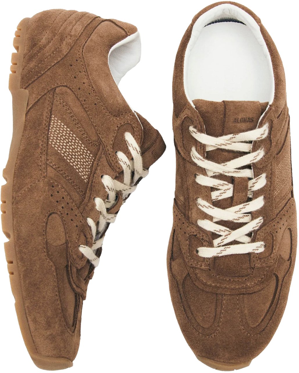 Redwings & Alohas Sneakers Tb.56 Suede Leather Brown Divers