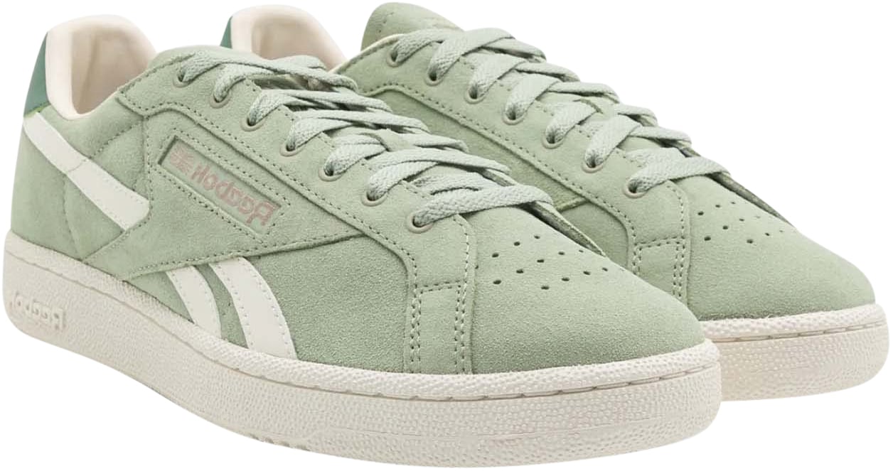 Reebok Club C Grounds Uk Green White Blauw