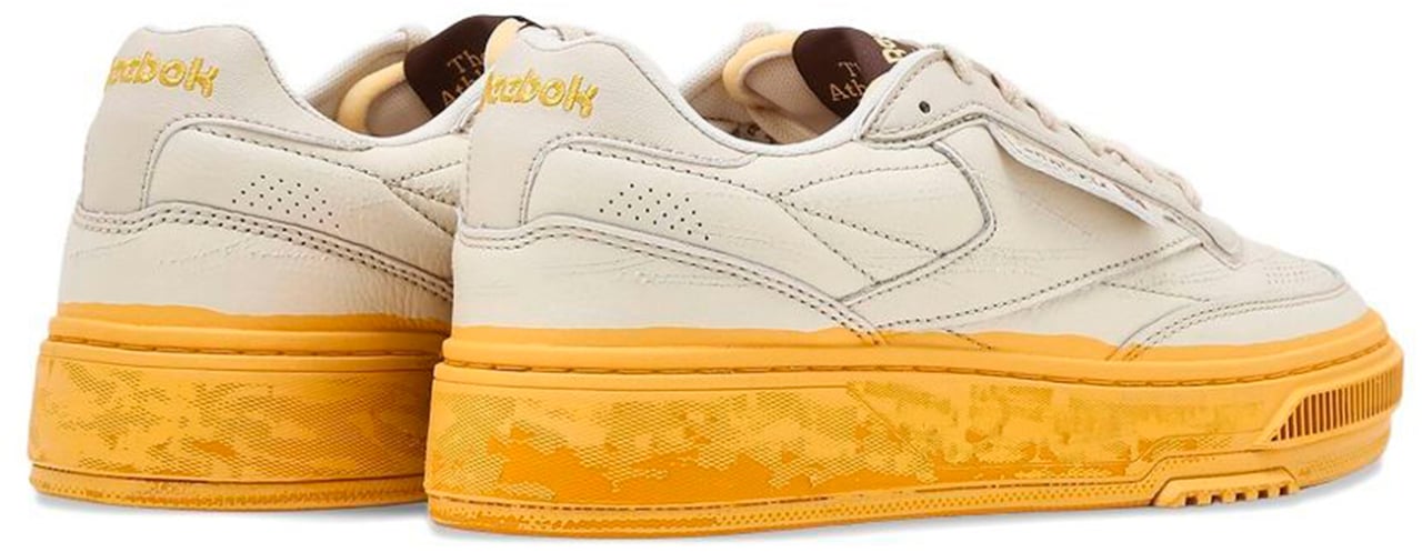 Reebok Sneakers Painted White Wit