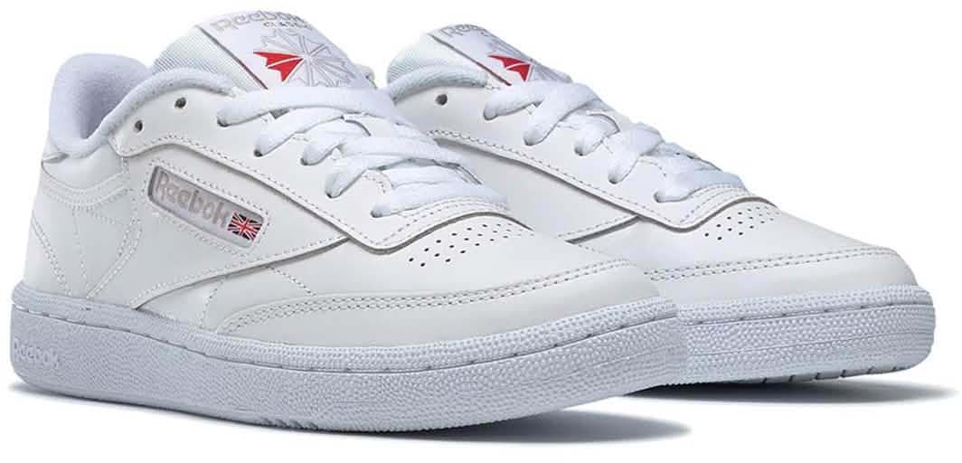 Reebok Club C 85 White Light Grey Wit
