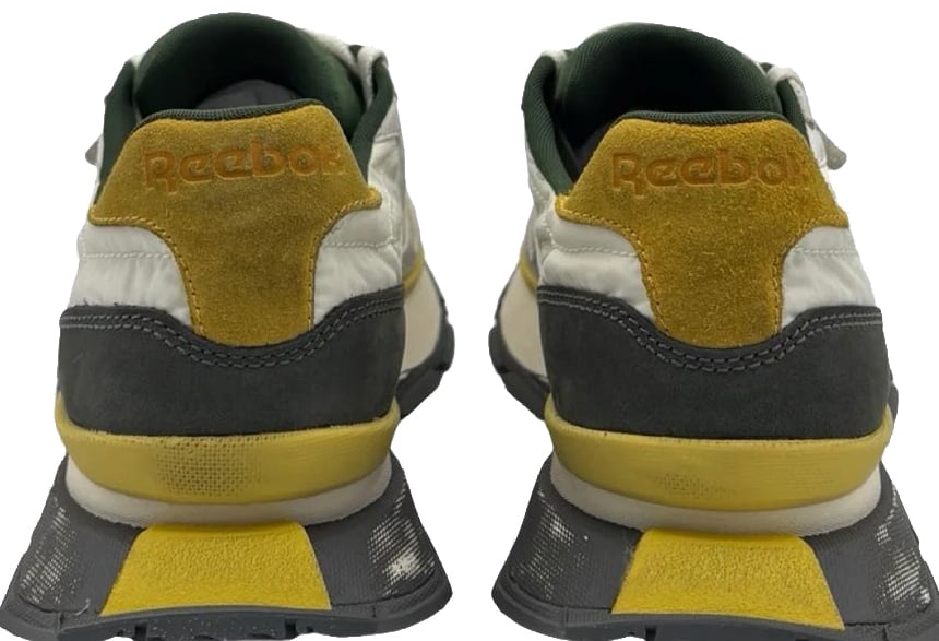 Reebok Sneakers Classic Leather Grey/Yellow Sport Ny Divers