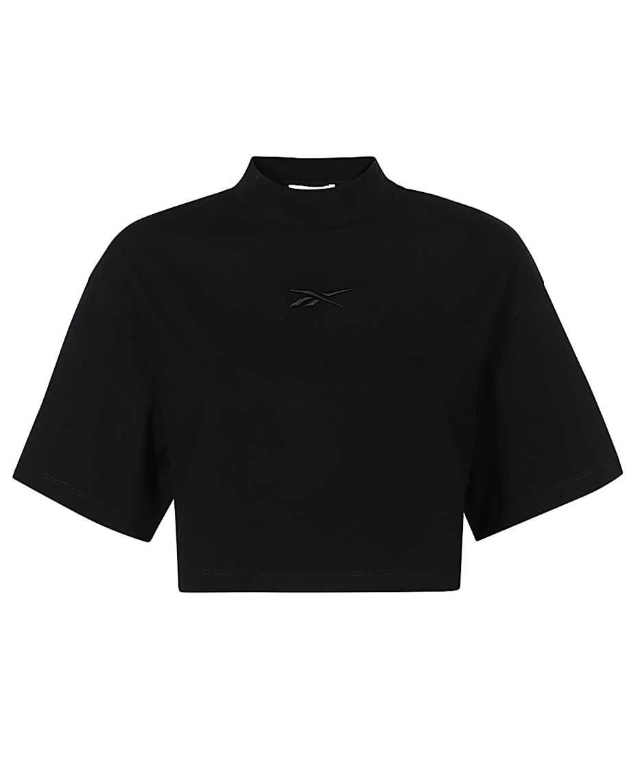 Reebok Cotton crop top Zwart