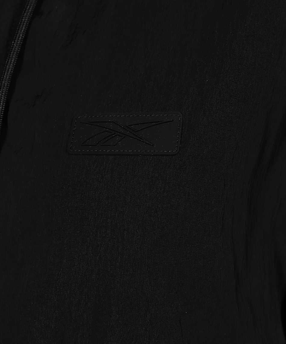 Reebok Hooded nylon jacket Zwart