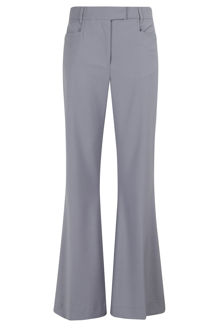 REMAIN Birger Flared Pants With Regular Waist Grijs