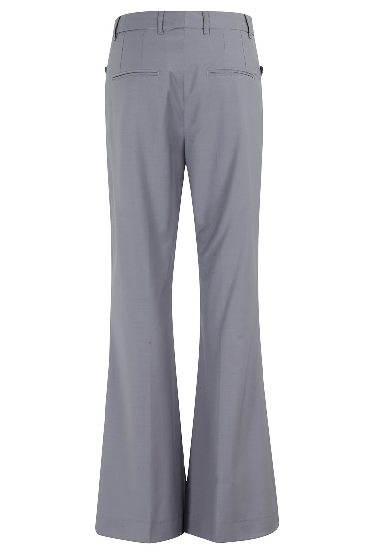 REMAIN Birger Flared Pants With Regular Waist Grijs